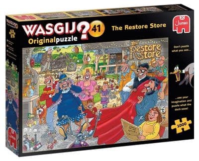Wasgij Original 41 - The Restore Store!  (1000pc)