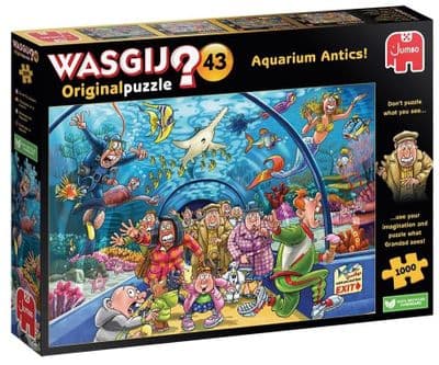 Wasgij Original 43 - Aquarium Antics! (1000pc)