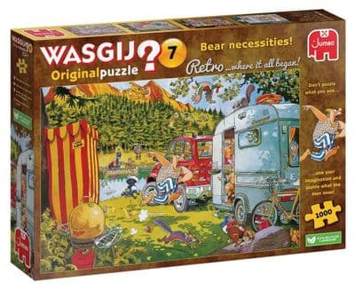 Wasjig Retro Original 7 - Bear Necessities! (1000pc)
