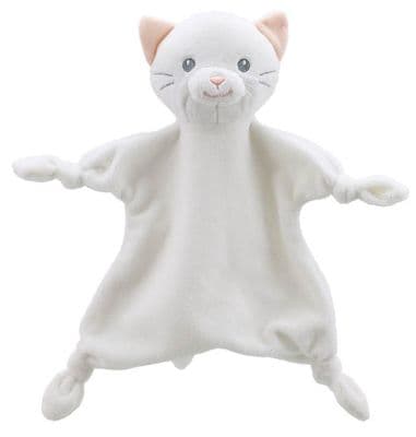 Wilberry Eco Baby Comforter Cat (White)
