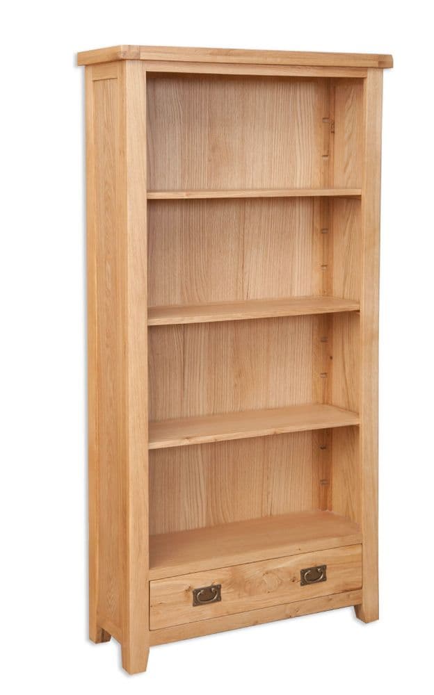 Melbourne Natural Oak Large Bookcase