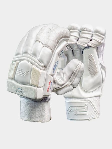 A2 Batting Gloves- Verve White