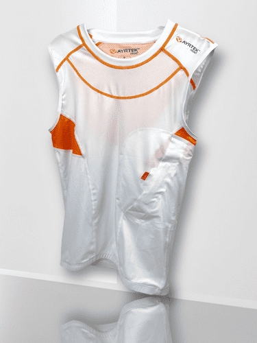 Ayrtek Cricket Chest Guard- ProTek Compression Top inc D3O Protection