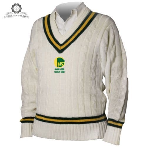 GHCC Traditional Cricket Jumper- Long Sleeve