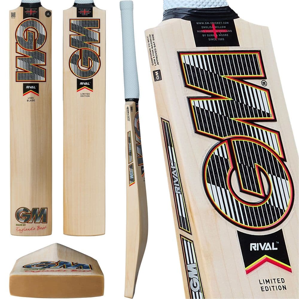 GM - RIVAL 404 Cricket Bat- Size 4 (1.12.7oz)
