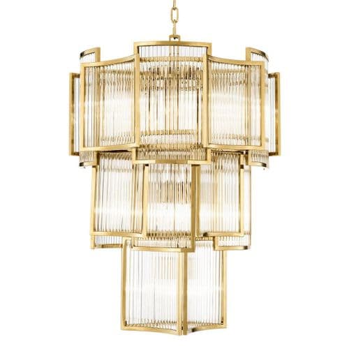 Jet Set Chandelier - Gold