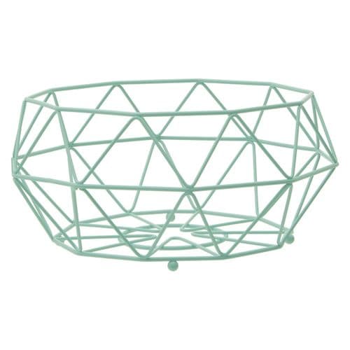 Smithson Geo Fruit / Bread Basket GREEN HG