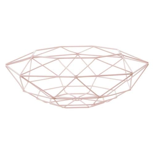 Smithson Geo Fruit / Bread Basket PINK