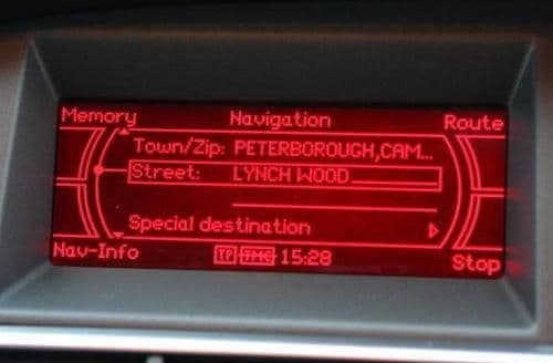 CD Audi Navigation MMI BASIC Navigation Update Map