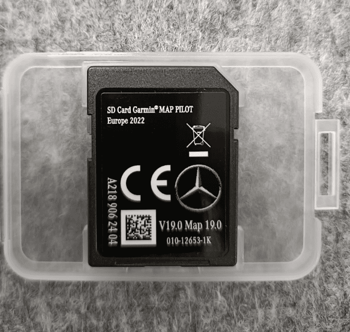 SD Card Mercedes V19 2023 MAP GARMIN MAP PILOT NAVIGATION SD Card A2189062404
