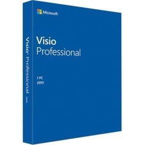 Microsoft Visio 2019 Professional - 3 PC's -