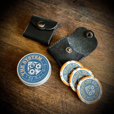 Case for 3 Casino Chips