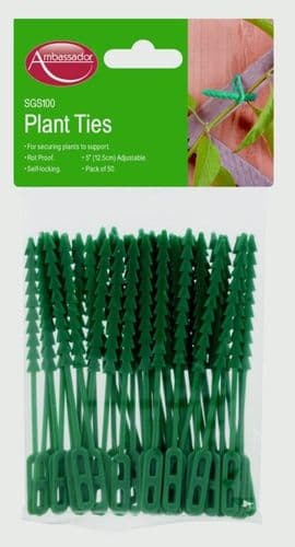 Ambassador Adjustable Plant Ties - 33cm