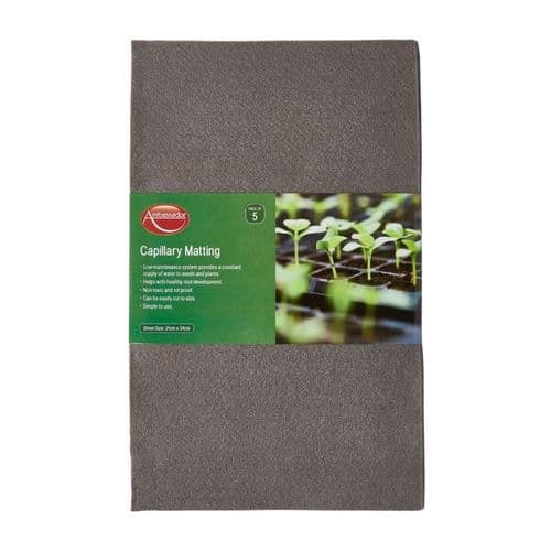 Ambassador Capillary Matting Pack 5 (21cmx34cm)