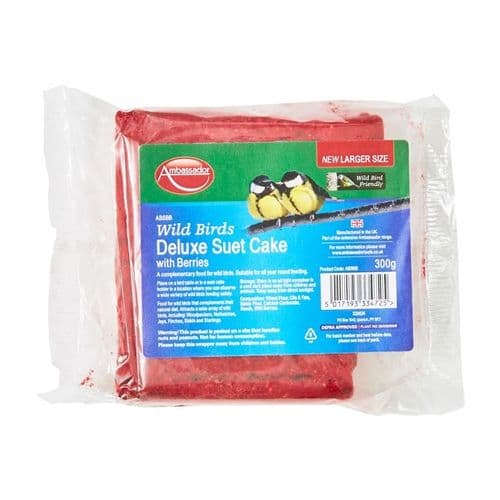 Ambassador Suet Cake - With Berries