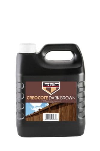 Bartoline Creocote 4ltr Dark Brown