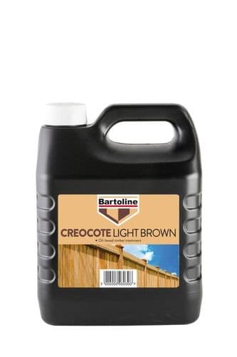 Bartoline Creocote 4ltr Light Brown