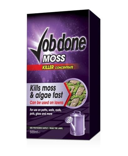 Bayer Job Done Moss Killer  Lawns- 500ml Concentrate