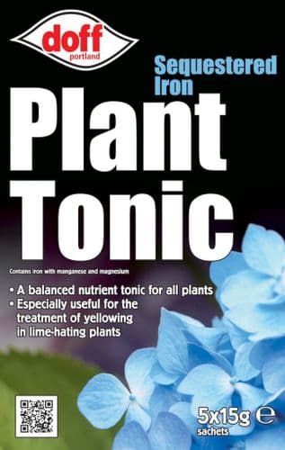 Doff Sequestered Iron Plant Tonic - 5 x 15g Sachets