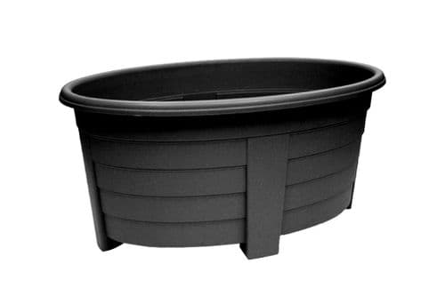 Grosvenor Oval Planter - 55cm Ebony