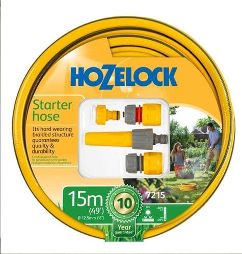 Hozelock Maxi Plus Hose Starter Set - 15m