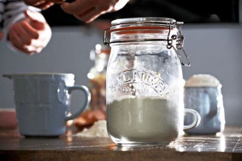 Kilner Clip Top Jar - Round 1L
