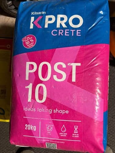 Kilsaran Kpro Crete Post 10 20kg