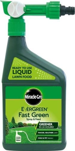 Miracle-Gro Evergreen Fast Green 1L Spray & Feed