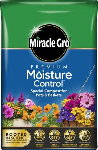 Miracle-Gro Moisture Control Enriched Compost - 40L