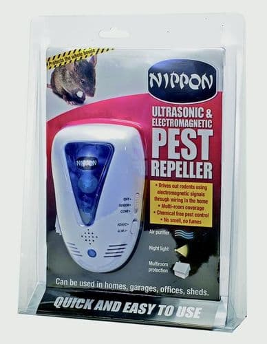 Nippon Ultrasonic Electro Pest Repeller - 184g