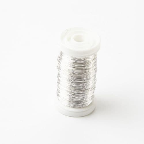 Oasis Metalic Reel Wire - Shiny Silver
