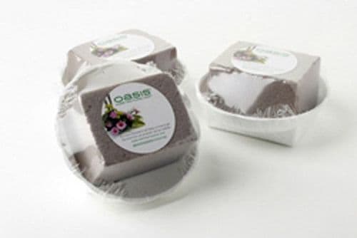 Oasis White Round Bowl - OASIS® SEC Floral Foam - Single - 16 x 4cm