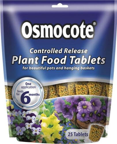 Osmocote Controlled Release Plant Food Tablets - Pack 25