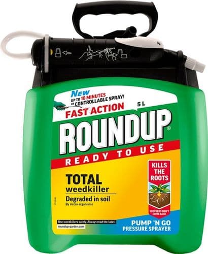 Roundup Fast Action Pump N Go - 5L RTU