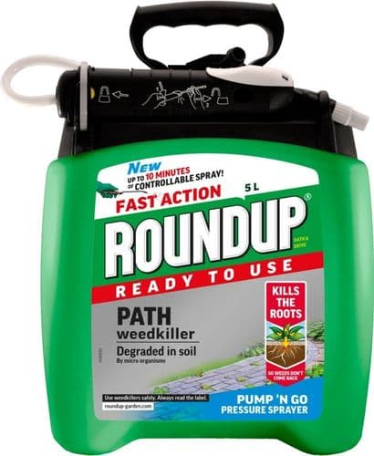 Roundup Path & Drive Pump N Go 5L