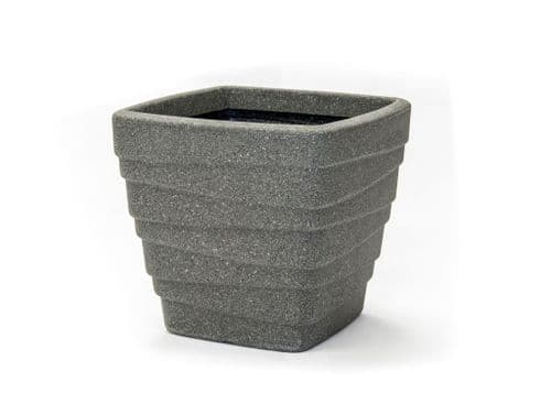 Sankey Square Trojan Planter Ash 33.5cm