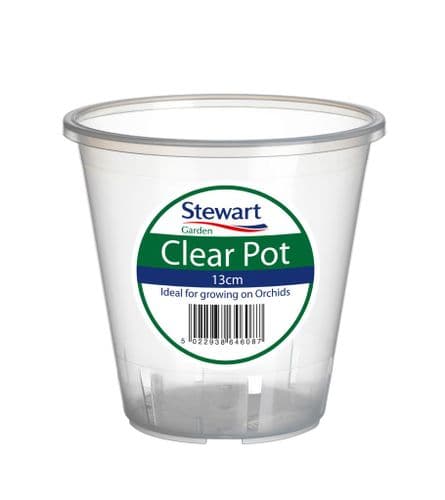 Stewart Clear Pot - 13cm