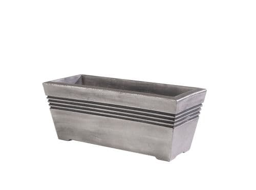 Strata Milano Trough - Pewter 58cm width