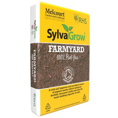 SylvaGro Peat Free Farm Yard Soil Improver 50ltrs