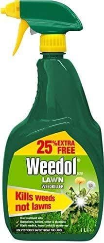 Weedol Lawn Weedkiller  +25% Extra 1L