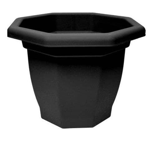 Winchester Octaganol Bell Pot - Ebony 50cm