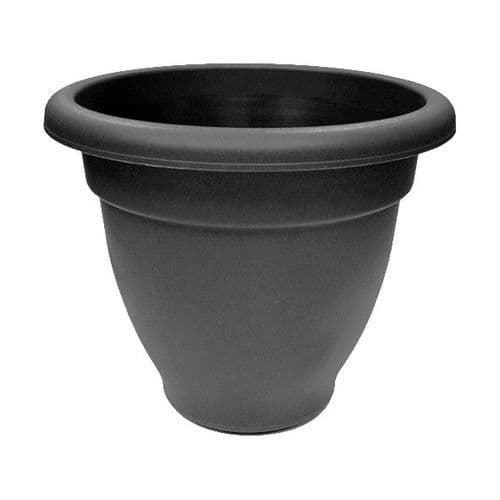 Winchester Round Planter - 50cm Ebony