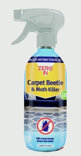 Zero In Carpet Beetle & Moth Killer 500ml