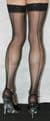 3pairs Gipsy Black Large Size 10Denier Luxury Lace Top Cuban Heel Seamed HoldUp