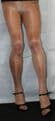 American Tan 80 Denier High Quality 2XL size Fabulous Shimmer Effect Tights
