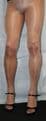 American Tan 80 Denier High Quality 2XL size Fabulous Shimmer Effect Tights
