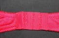 Beautiful Red Satin/Lace 4 strap Suspender/Garter belt Waist Sizes 24