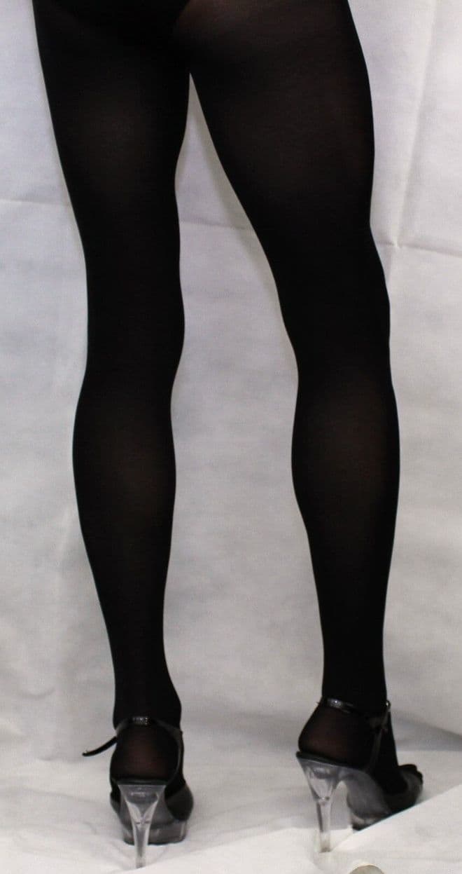 Black 70 Denier Extra Large Super Soft Smooth Opaque Durable High Quality Tights