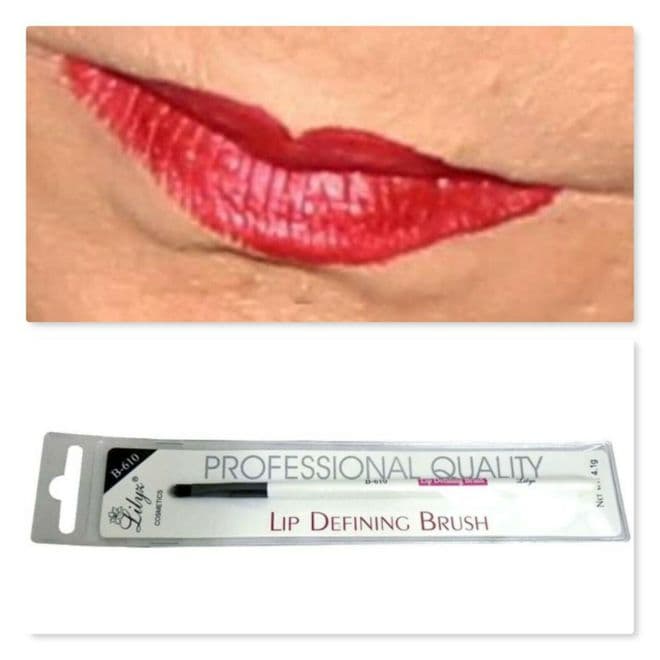 Lilyz Professional Quality Lip Defining Brush - Lipstick & Lip Gloss Application
