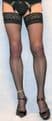 Stunning Medium Size Black 10 Denier Luxury Lace Top Semi Gloss Stockings